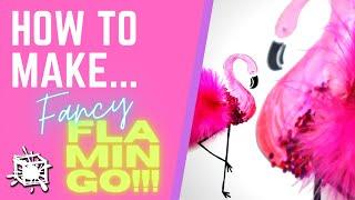 FLAMINGO CRAFT | HOW TO MAKE | QUICK & EASY // step by step for kids