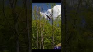 greatest dirtbike tricks the first triple back flip on a dirtbike #shorts #viral
