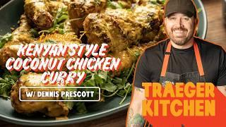 Dennis Prescott’s Kenyan-Style Coconut Chicken Curry | Traeger Grills