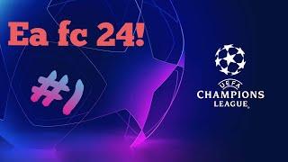 EA SPORTS FC 24: Часть 1! Лига чемпионов! Реал Мадрид. Прохождение без комментариев!