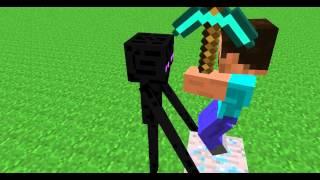 A Minecraft Animation : Steve vs Ender Man