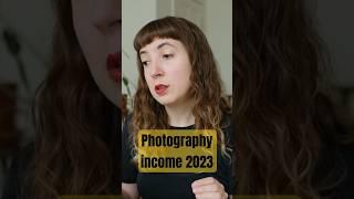 How much money I made as a photographer in January 2023