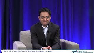 Tips on how to manage asthma with technology.