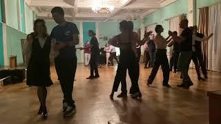 Blues dance class by Misha Zelenko & Anya Rusavuk