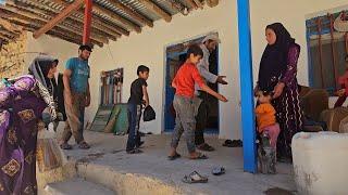 In the absence of Babak and his wife, Atabek's family takes care of his children.