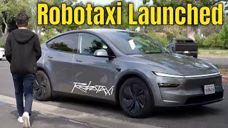 Tesla Robotaxi Goes Live: All You Need To Know!