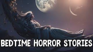 11 Hours of Scary Bedtime Stories  Black Screen | Whispers and Rain |