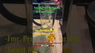 Herbal Tea Chamomile, Ginger,Orange Peel, Star of Anise! #ginger , #herbs  #wellness,#tonyacine2022
