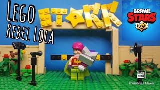 Lego Brawl Stars Rebel Lola Tutorial