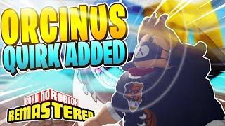 [SECRET CODE] Boku No Roblox Remastered: RARE ORCINUS QUIRK MAKES THE GAME EASY?! [Gang Orca Quirk]