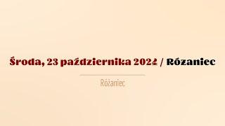 #Różaniec | 23 października 2024