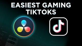 A Free DaVinci Resolve Preset to Edit Gaming Tik Tok Videos for You