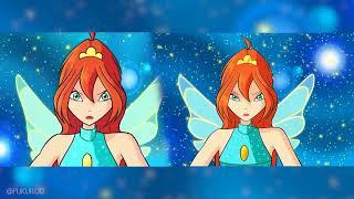 (ORIGINAL VS. REMAKE) Magic Winx transformation comparison