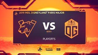 Virtus.pro vs OG, MDL Disneyland® Paris Major, bo3, game 1 [Lex & NS]