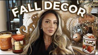 FALL DECOR SHOPPING, NEW LIVING ROOM PLANS + FURNITURE HAUL!!