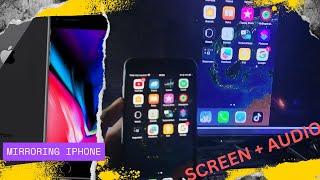 TUTORIAL CARA MIRRORING IPHONE KE OBS/LAPTOP + AUDIO TANPA KABEL