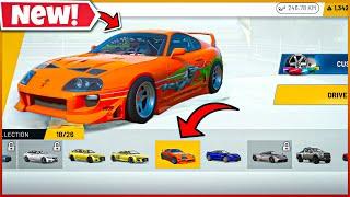 Fast And Furious Car In Extreme Car Driving Simulator  New Update  | Toyota Supra !