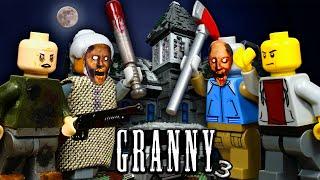 LEGO Мультфильм Granny 3 - Часть 3 / ФИНАЛ / Horror game Гренни / ЛЕГО Stop Motion, Animation [4K]