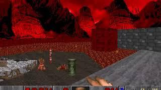 Doom level E3M6, Mt. Erebus: Exit location