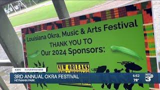 3rd Annual Louisiana Okra, Music & Arts Festival kicks off