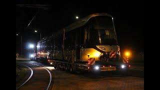 Eerste 15G tram van het GVB is bij de Hoofdwerkplaats in Diemen gearriveerd