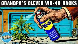 Grandpa's 42 Clever WD-40 Hacks that will BLOW YOUR MIND & MAKE LIFE EASIER!!!