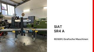 SIAT SR4 A Kartonverschließmaschine / Case sealer