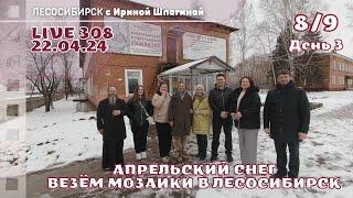 Апрельский снег. Наша Выставка в Лесосибирске  LIVE 308