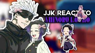 ×|| JJK react to Shinobu Koсho as Gojo's old student | JJK + KNY | No ships ||×