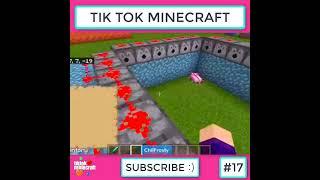 TIK TOK MINECRAFT COMPILATION 17 ️ MEJORES MOMENTOS + RISA + FAILS + GRACIOSOS. #Shorts