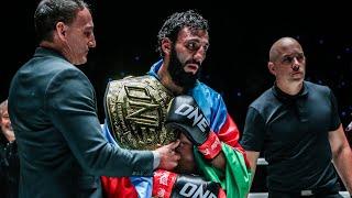 ไฟต์สุดท้ายของชิงกิชก่อนออกจากONE Chingiz Allazov vs Marat Grigorian | Full Fight