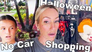 Halloween Costume Shopping | Trader Joes Haul | My Escalade is Gone!