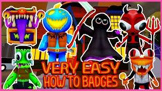 Roblox -  [HALLOWEEN EVENT] How to get 6 Badges in Morph World