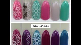 Bundle Monster UV Light Sensitive Gel Polish Review   Rise Up