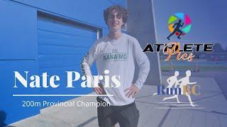 Interview with Nate Paris - BCHS 200m Champion