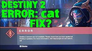 Destiny 2 Servers Are Not Available? Destiny 2 Update on Maintenance?