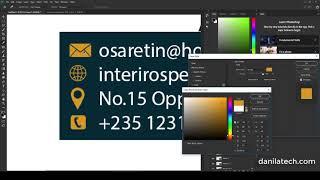 How to design Complimentary Card using  Photoshop 2020