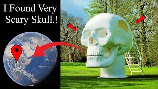 I Found Strange Giant Skull In Real Life Google Maps and Google Earth ..!