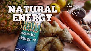 How To Make Energy Shots at home |homemade WELLNESS DRINK - NO JUICER REQUIRED!