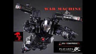 Play Arts Kai Marvel Variant War Machine Review