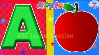 ABC Phonics Song / A for Apple / Tiny Tots / Kiddos Study Zone / ABC lyrics song #abcdrhymesforkids