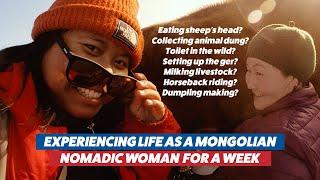 Singaporean girl experiences the life of Mongolian nomadic women