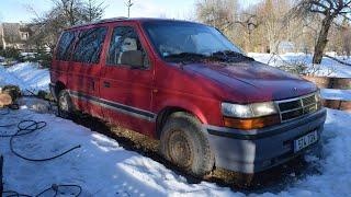 Starting 1995 Chrysler Voyager V6 After Year/Years + Test Drive