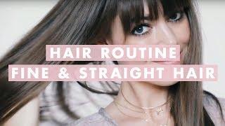 Hair Routine For Fine, Straight Hair | ft. Margo&Me | Luxy Hair
