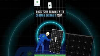 Expert Solar Panel Cleaning | Book with Cosmos Energies!