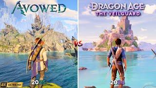 Avowed vs Dragon Age: The Veilguard | PC | Graphics and Details Comparison