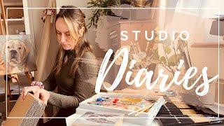 ARTISTS STUDIO DIARIES SECOND EDITION | Alex Goddard Art