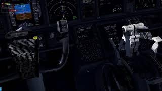 X plane 11 полет экипажем 737-800 часть 2 XPRealistic