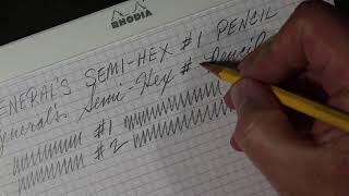 Generals Semi Hex #1 Pencil Review