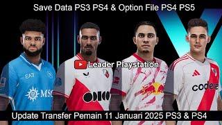 Update Transfer Pemain 11 Januari 2025 PS3 & PS4